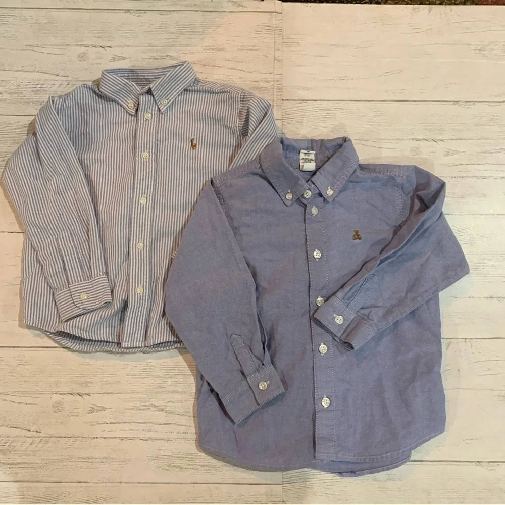 Ralph Lauren/gap blue button down Dress shirts